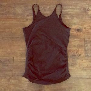 Black High Neck Lululemon Tank
